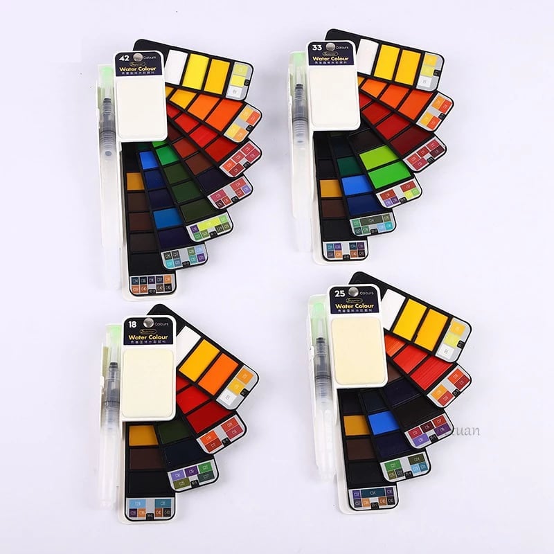 Owronline - Handy Watercolor Travel Kit - owronline