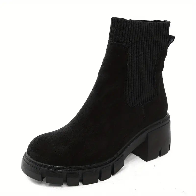New Autumn And Winter Suede Boots