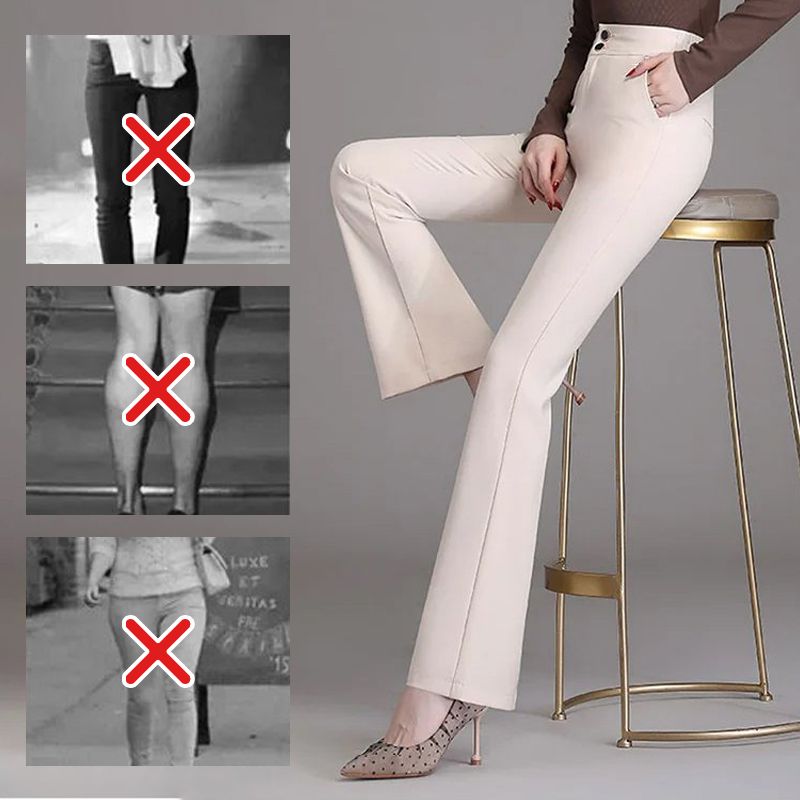 Owronline - Women’s Fashion Elegant Flare Trousers