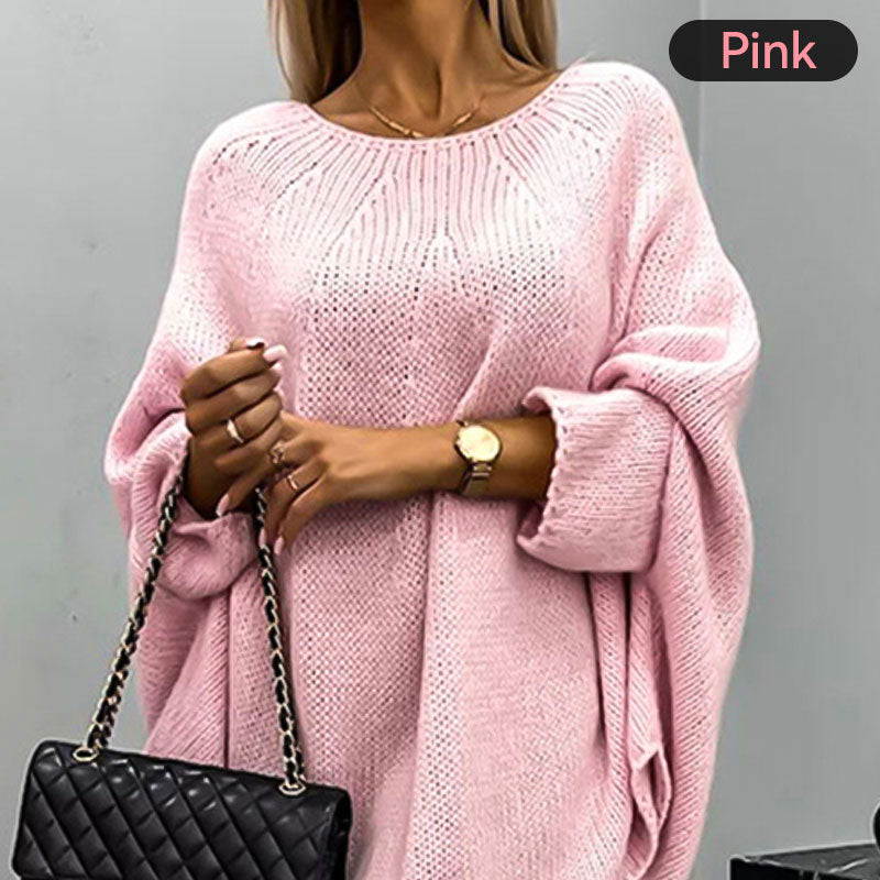 šHOT SALEš Womenās Elegant Knitted Cape Sweater