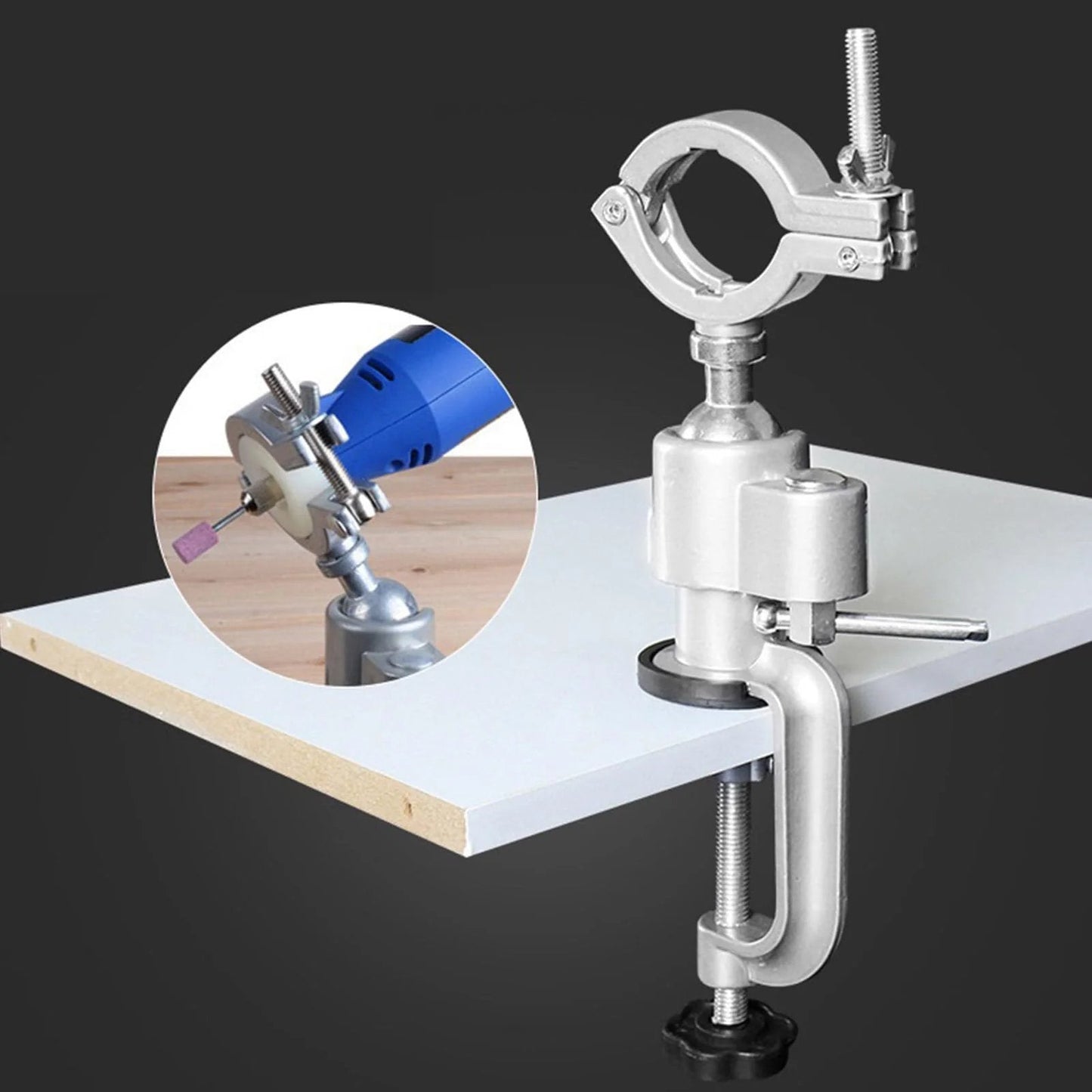 Owronline - Flexible rotating electric grinder and electric drill universal rotating fixed bracket