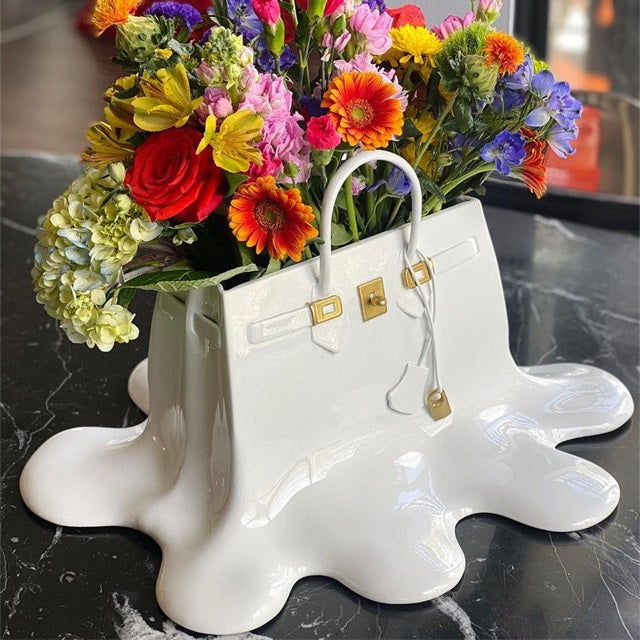Owronline - Lola Handbag Flower Vase