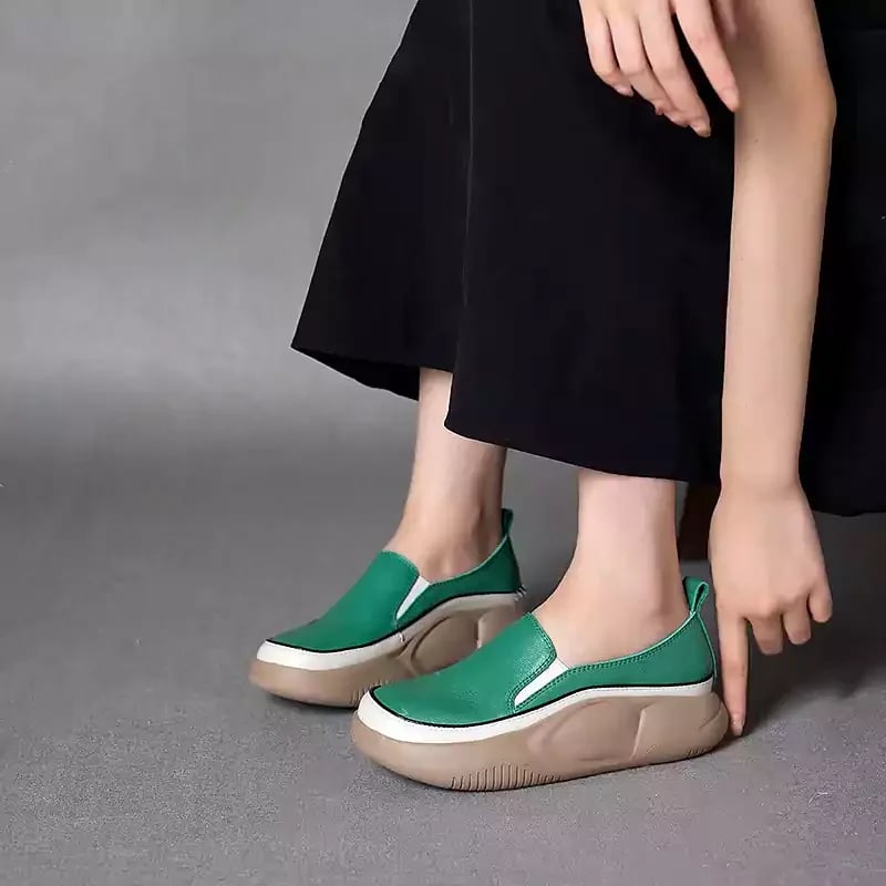 Owronline - Women Fashion Platform Loafers