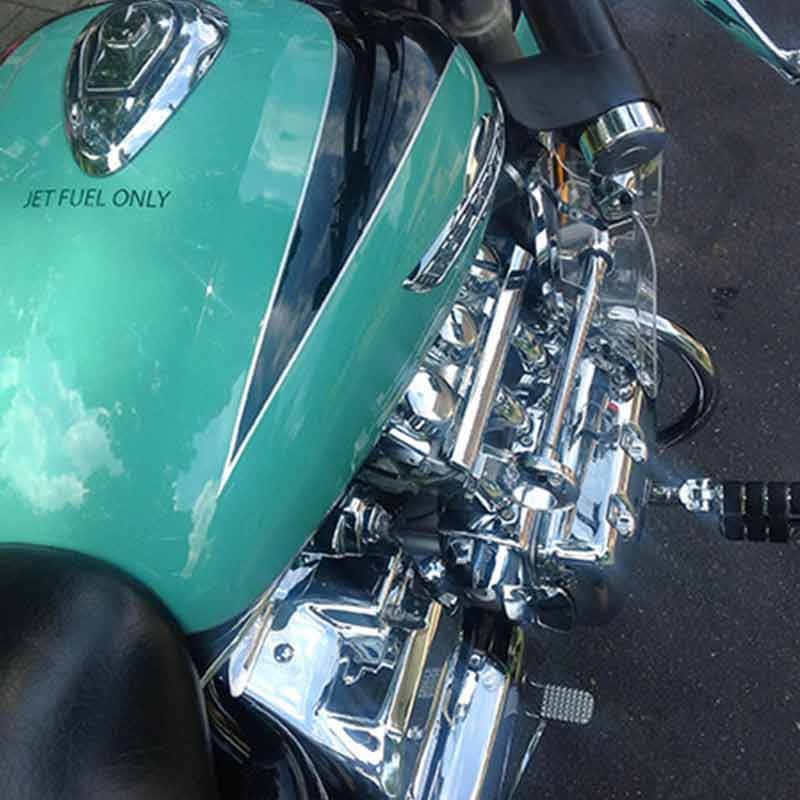 Owronline - Motorcycle Horn + Mounting Hardware and Complete Wiring Kit