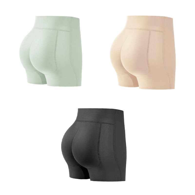 Owronline - Latex False Buttocks Square Angle Underwear