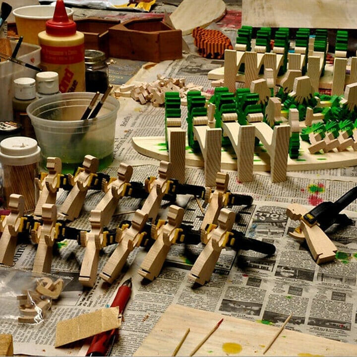 Owronline - The Christmas Story Unique Nativity Set Wooden Nativity Scene - owronline