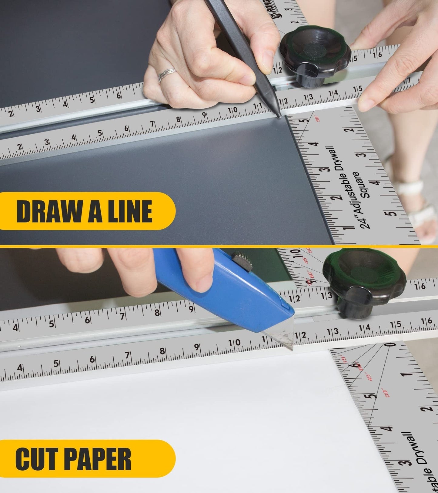 Owronline - 24 Inch Adjustable T-Square - owronline