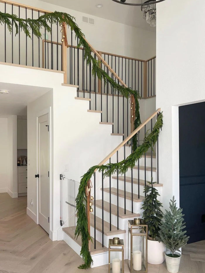 🔥Last day! 💥Special sale - real touch deluxe norfolk pine garland - owronline