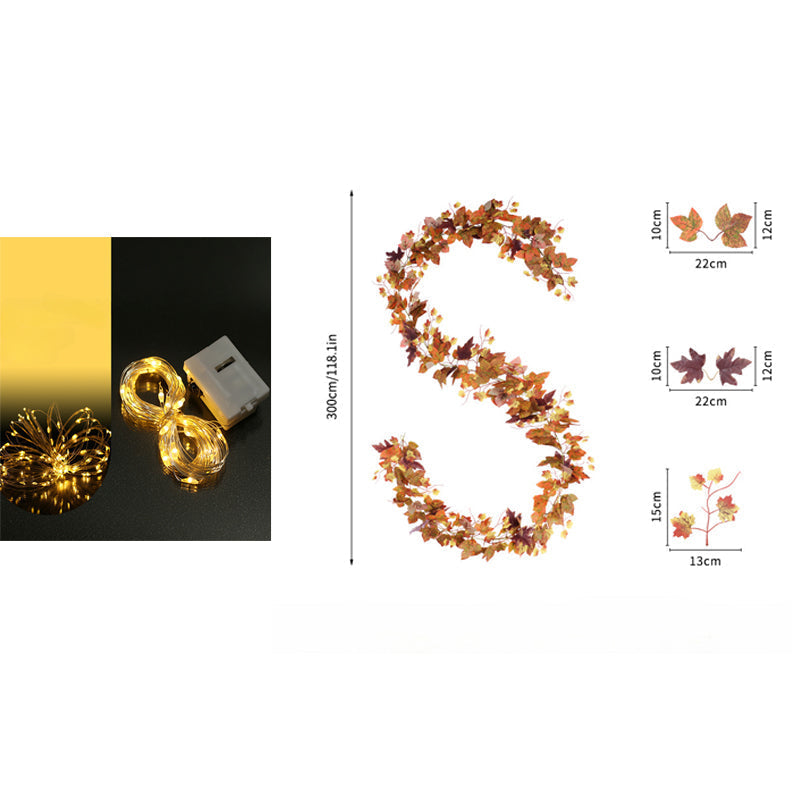 Owronline - Autumn Leaves LED Garland