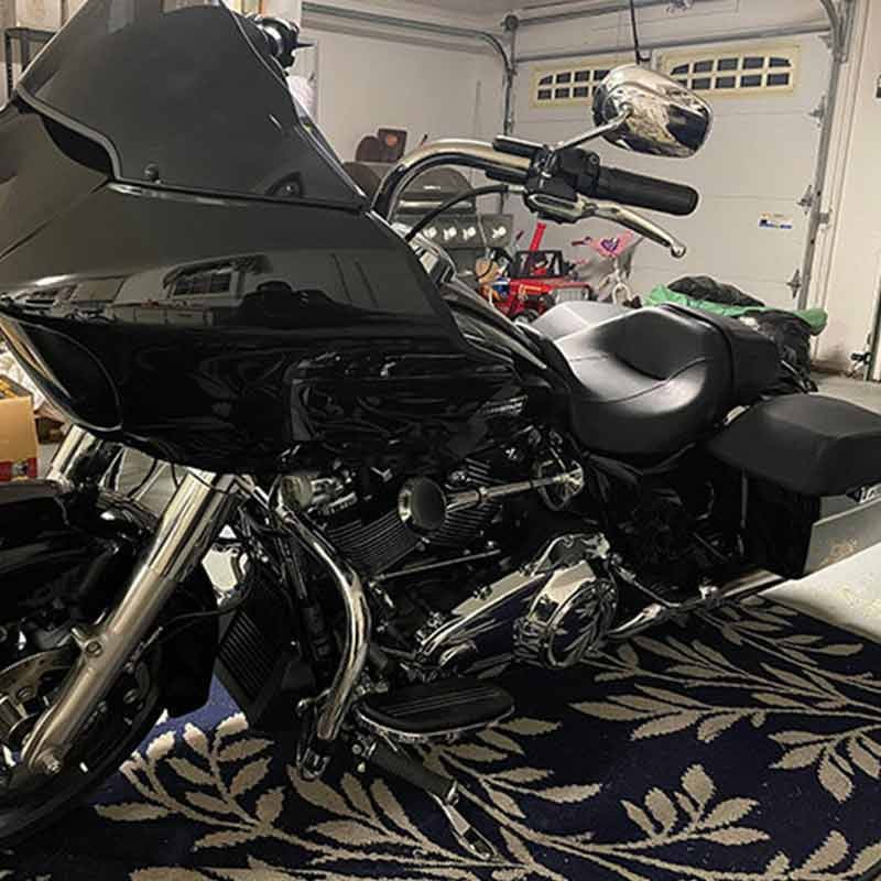 Owronline - Motorcycle Horn + Mounting Hardware and Complete Wiring Kit
