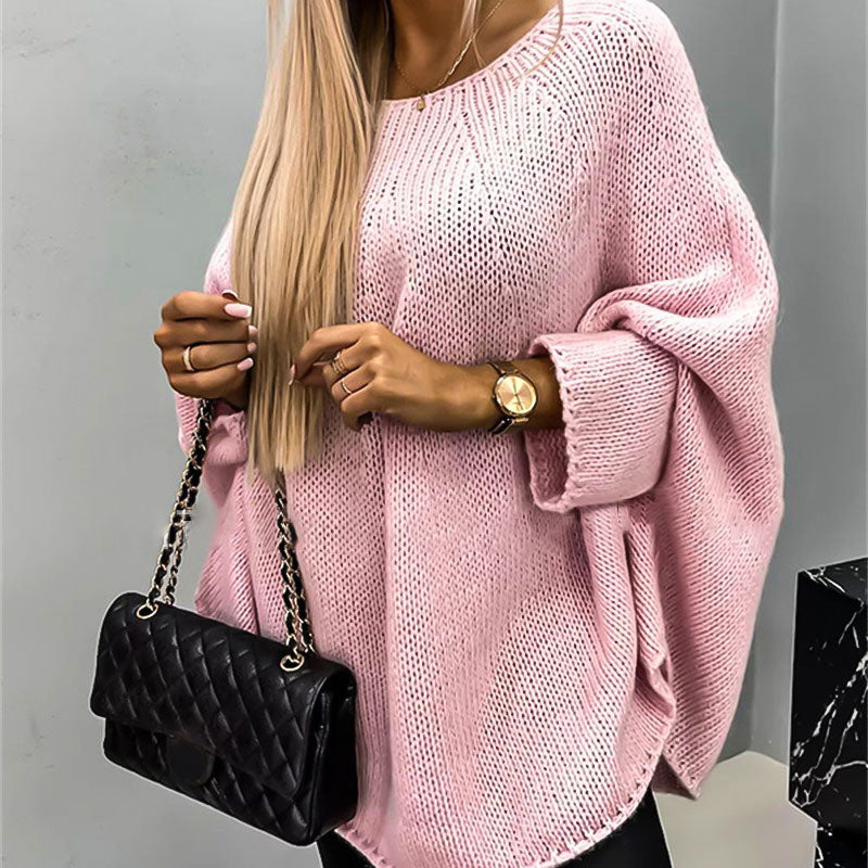 šHOT SALEš Womenās Elegant Knitted Cape Sweater