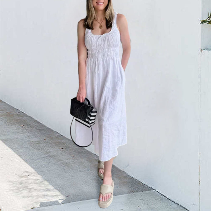 Owronline - Women's Smocked Dress