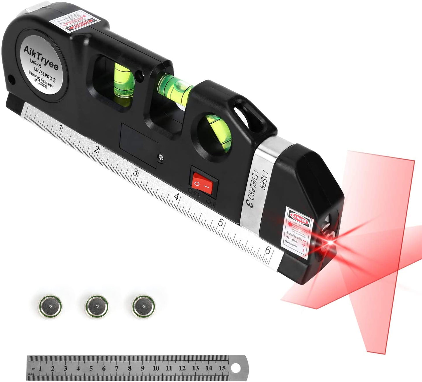Owronline - Laser Level Ruler Multi-functional Household Infrared Decoration
