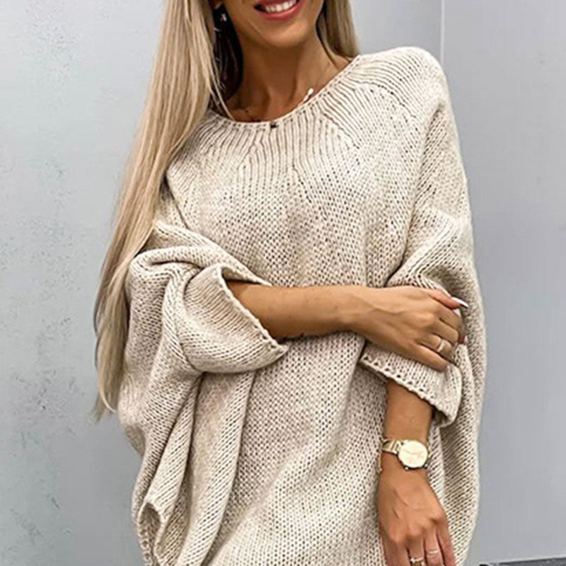 šHOT SALEš Womenās Elegant Knitted Cape Sweater