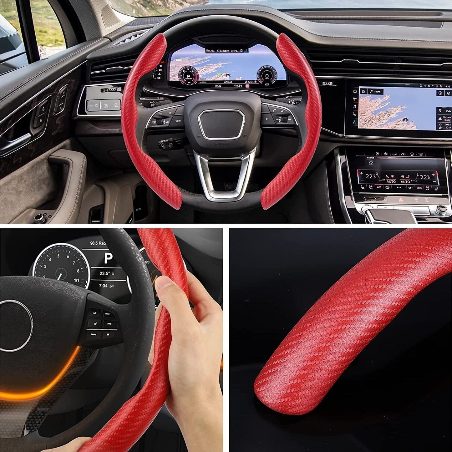 Owronline - Car Anti-Skid Steering Wheel Cover