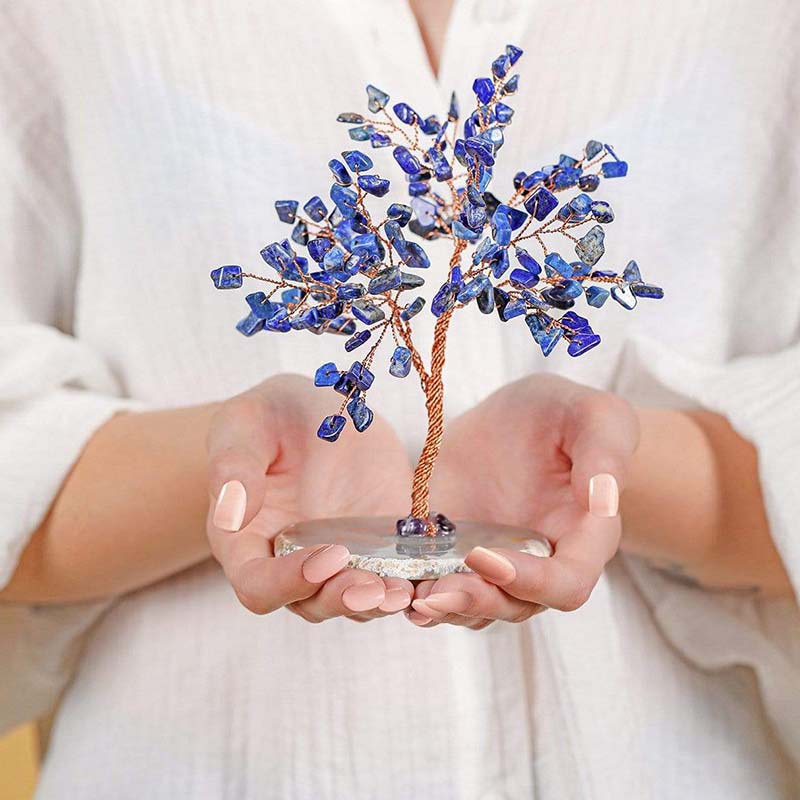 OWRONLINE - Lapis Lazuli Crystal Tree - owronline