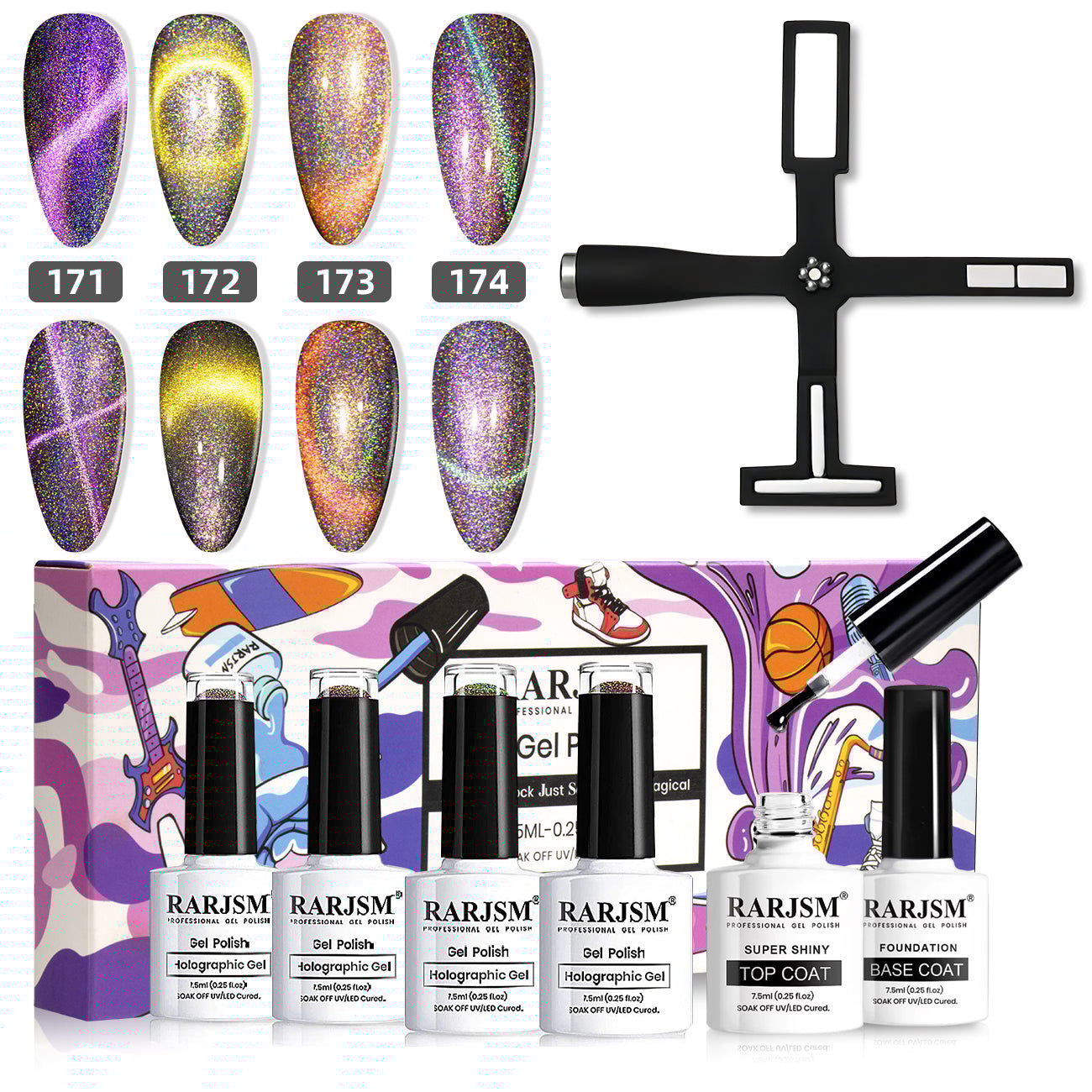 5-in-1 Fancy Cat Eye Magnet-Latest
