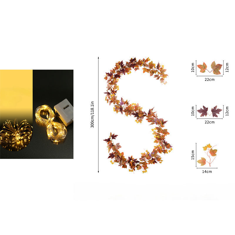 Owronline - Autumn Leaves LED Garland