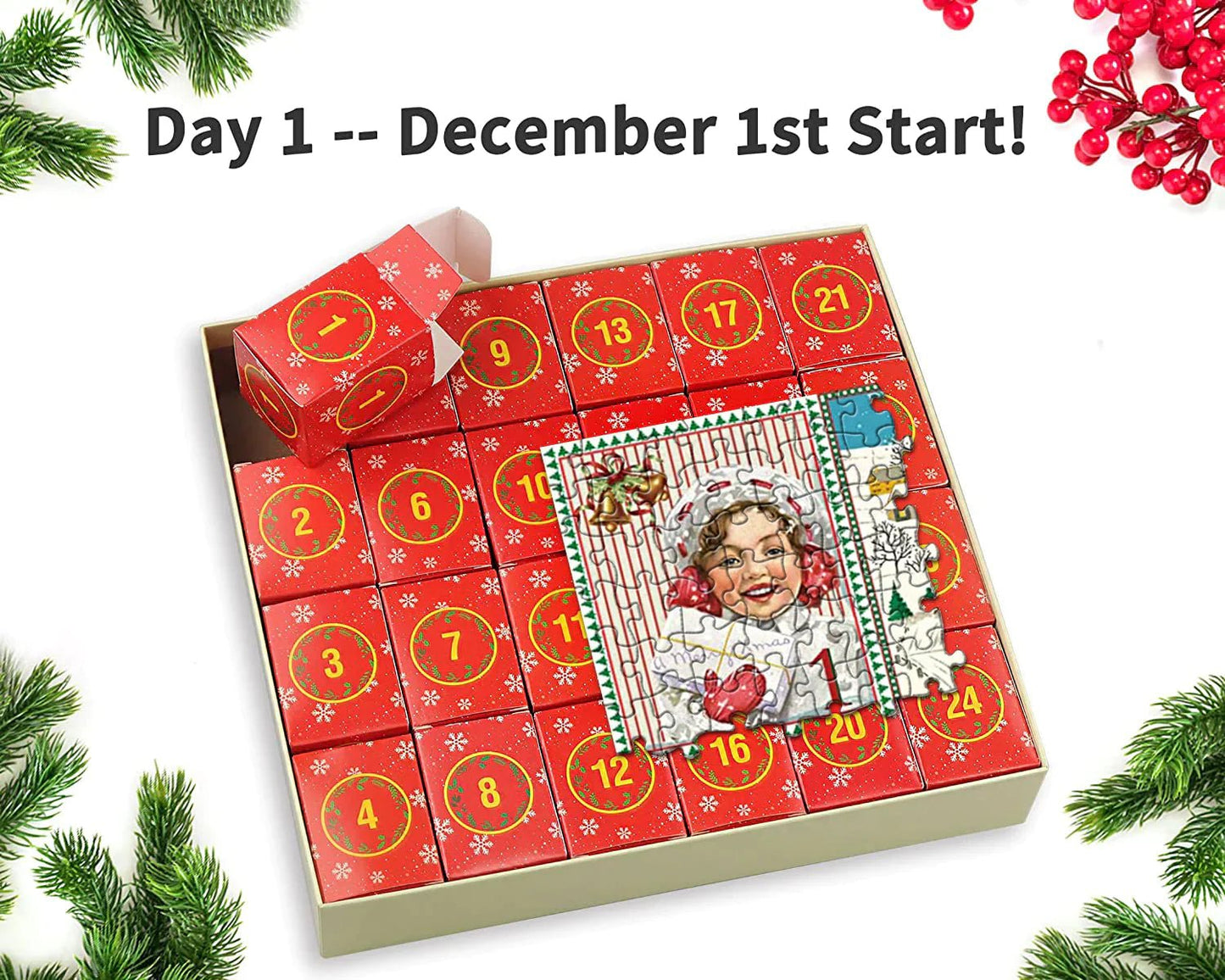 🎄Last day! 💥Special sale - Christmas Advent Calendar Puzzle - owronline