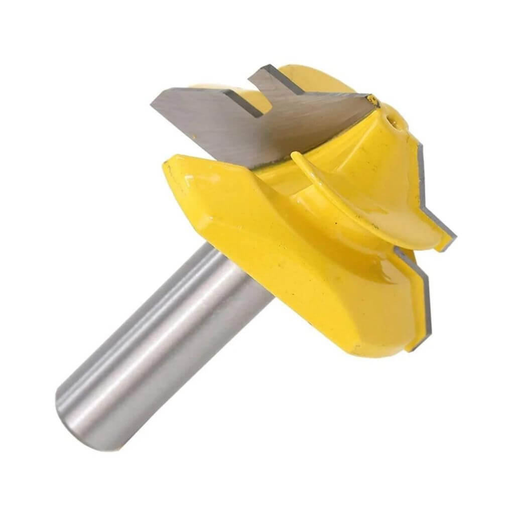 OWRONLINE - 45-degree Lock Miter Router Bit - 1/2" Shank - owronline