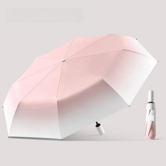 Mini Portable Folding Parasol (Coral Pink)