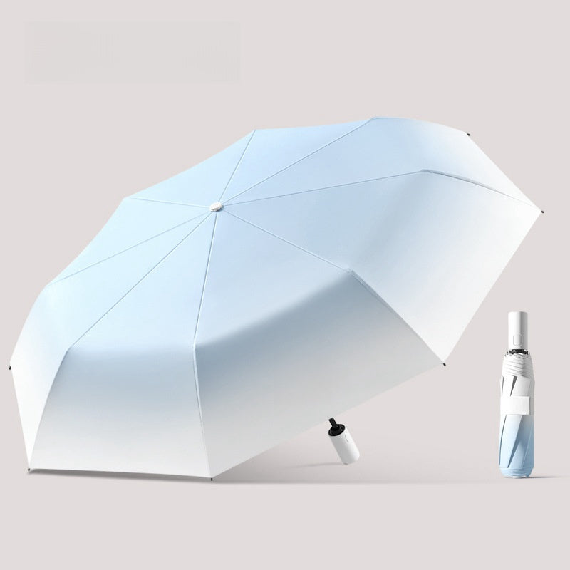 Mini Portable Folding Parasol (Sky Blue)