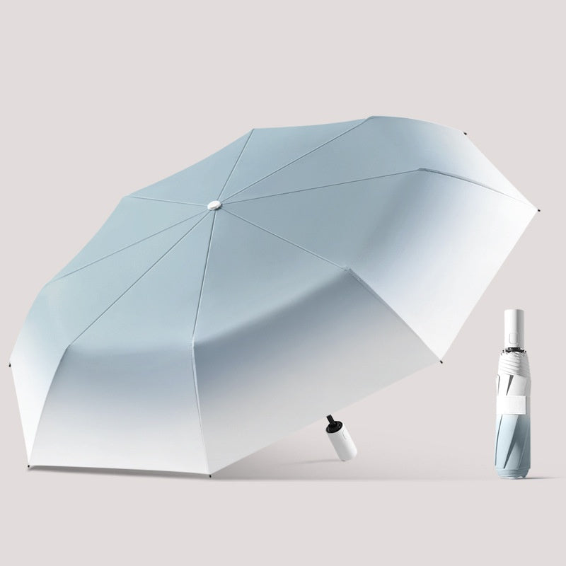 Mini Portable Folding Parasol (Mist Blue)