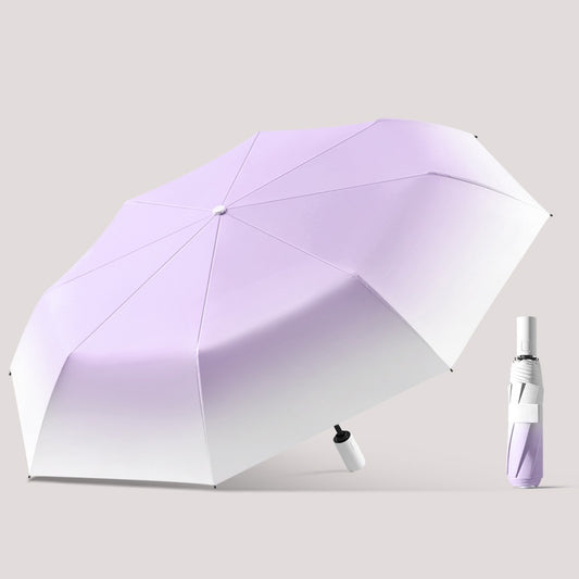 Mini Portable Folding Parasol (Lavender Purple)