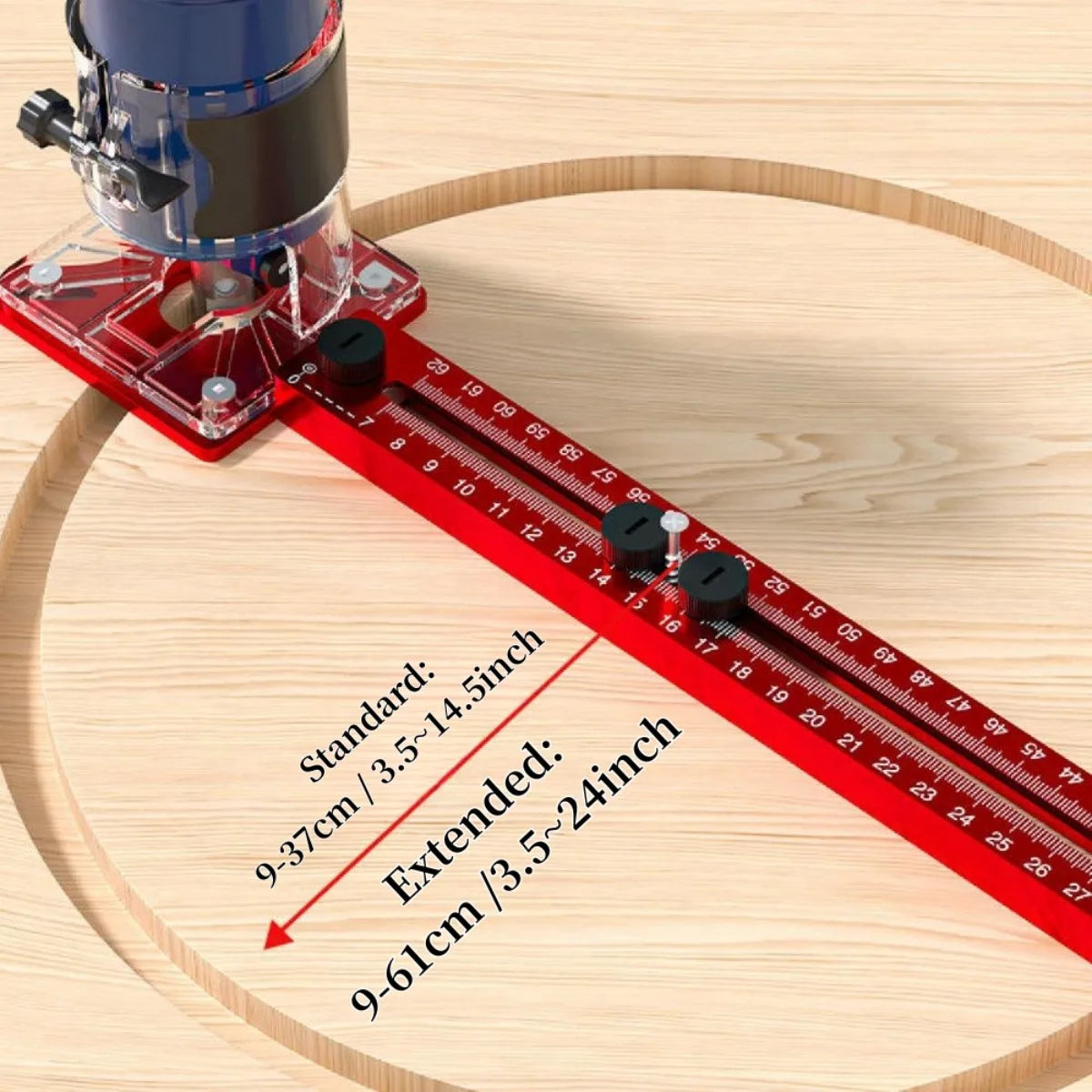 💥Owronline✨Extended 3-in-1 Router Milling Groove Bracket
