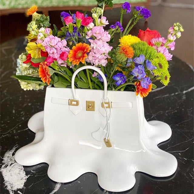Owronline - Lola Handbag Flower Vase