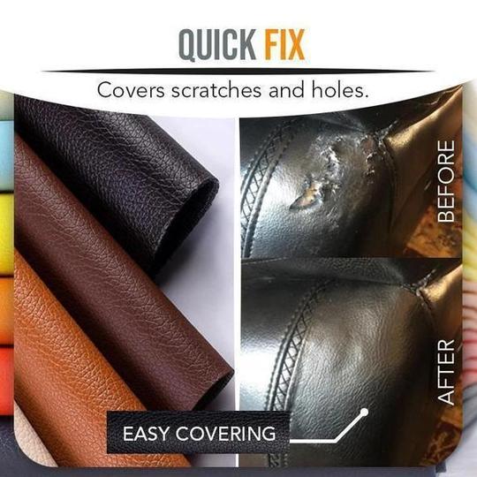 Owronline - Self Adhesive Leather Patch Cuttable Sofa Repairing