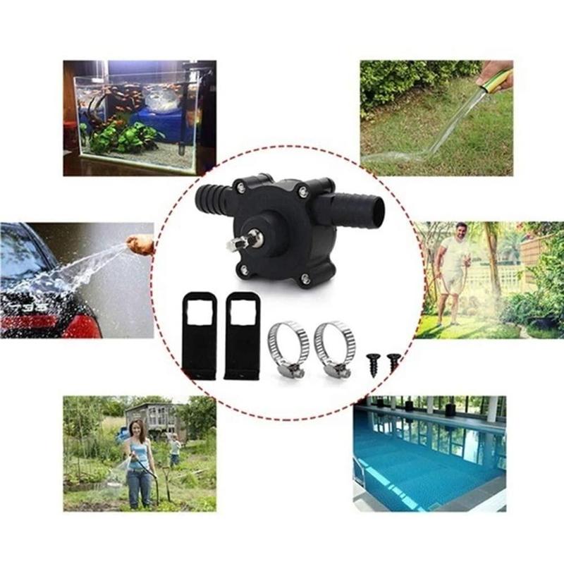 Owronline - Hand Electric Drill Drive Self Priming Water Transfer Pump