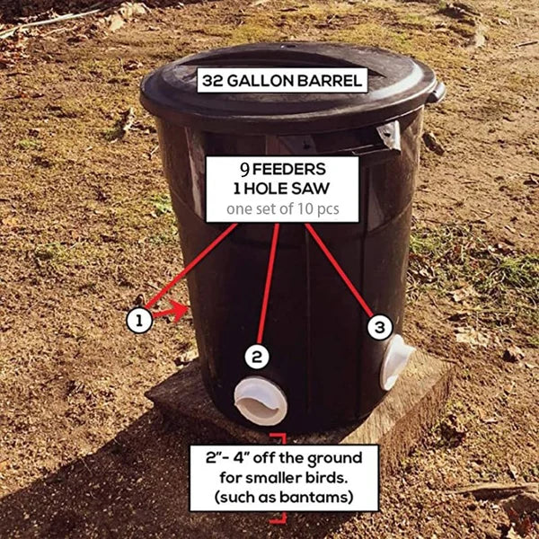 Owronline - DIY Chicken Feeder - owronline
