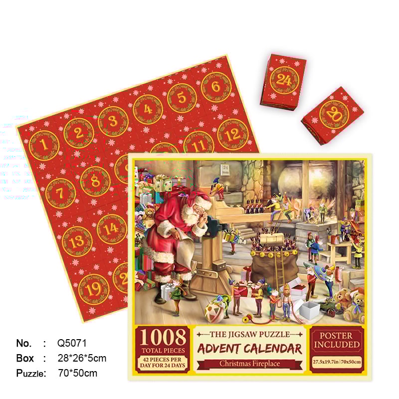 🎄Last day! 💥Special sale - Christmas Advent Calendar Puzzle - owronline