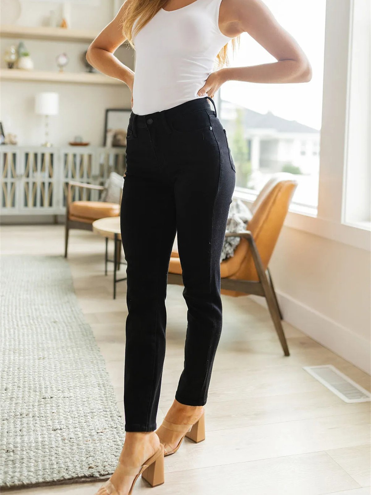 💥Owronline✨Tummy Control Bootcut Jeans