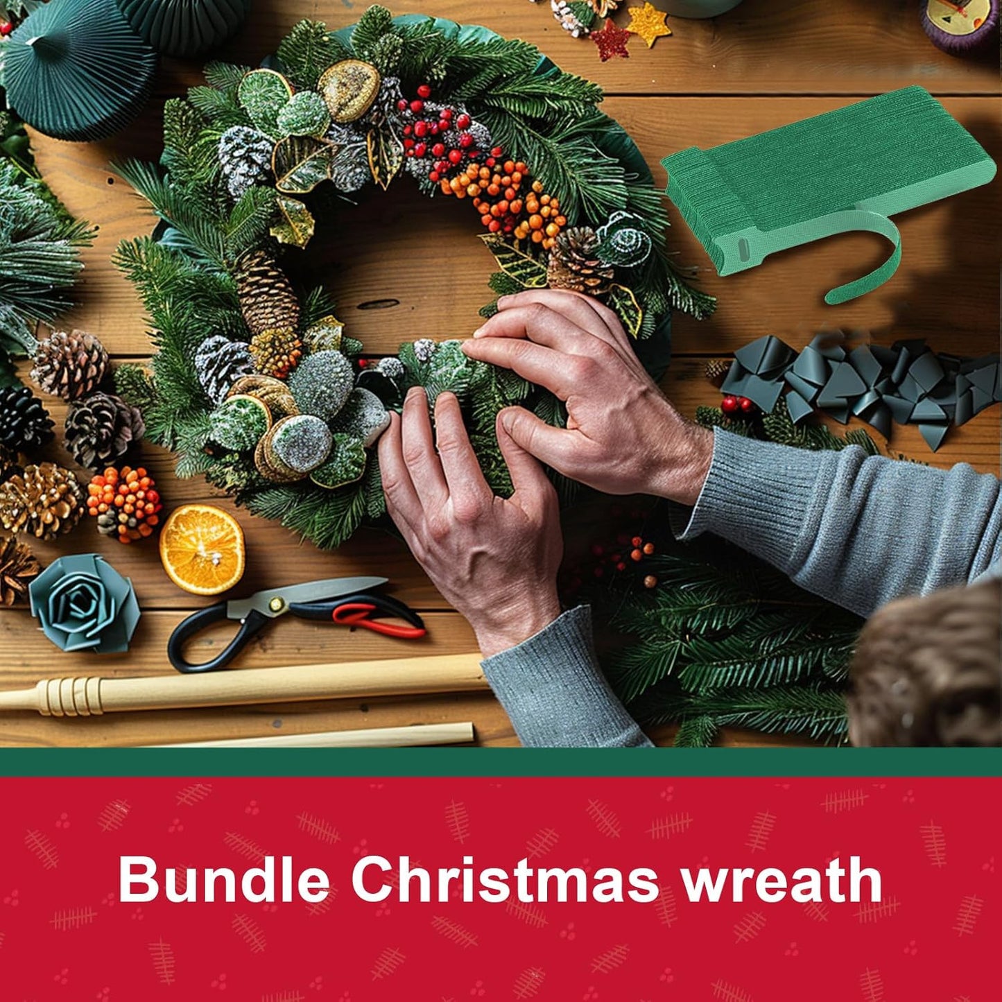 Owronline - 70 PCS Christmas Garland Ties - owronline