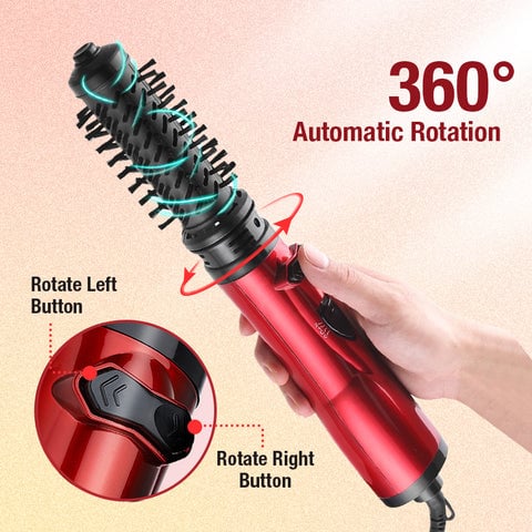 Owronline - The Hair Wizard, All-in-One Styler for Drying, Curling, and Straightening Hair
