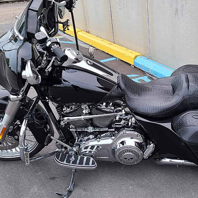 Owronline - Motorcycle Horn + Mounting Hardware and Complete Wiring Kit