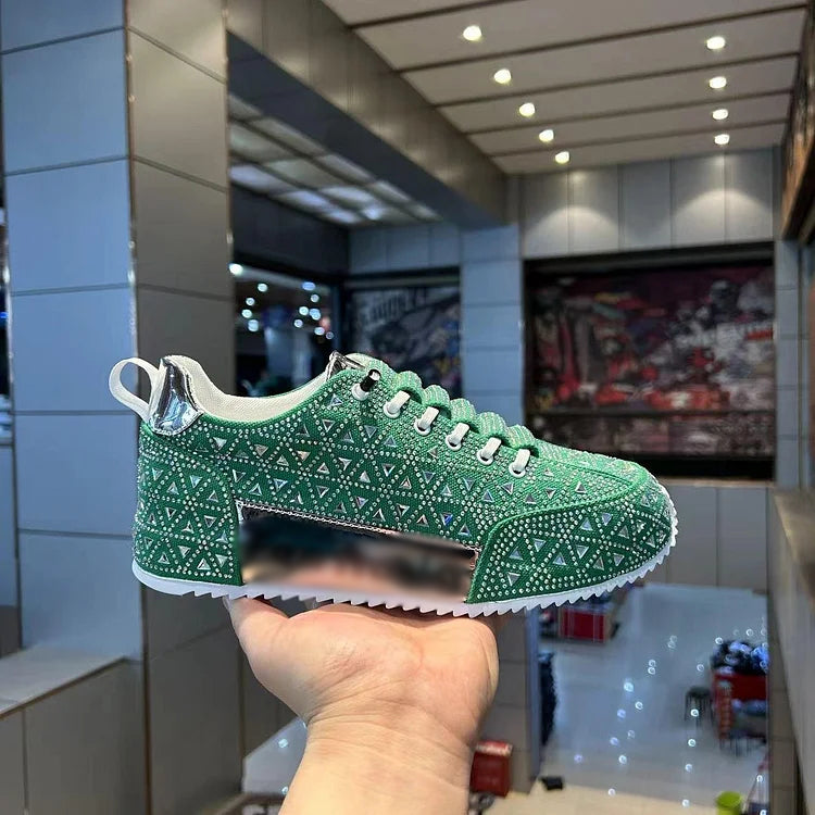 💥Owronline👟Diamond-encrusted Sneakers for Men