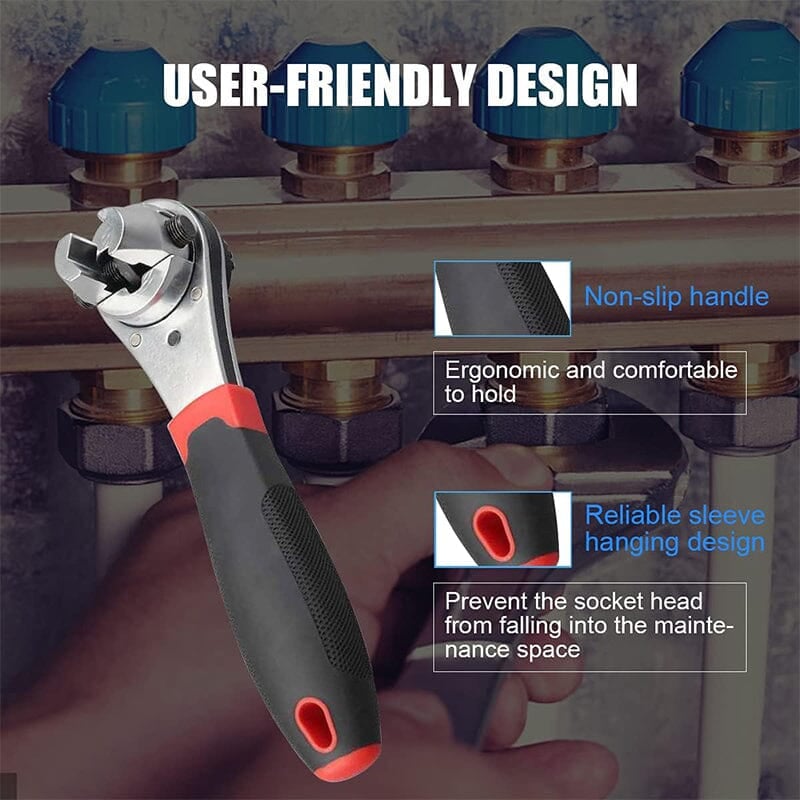 Owronline - Adjustable Ratchet Wrench