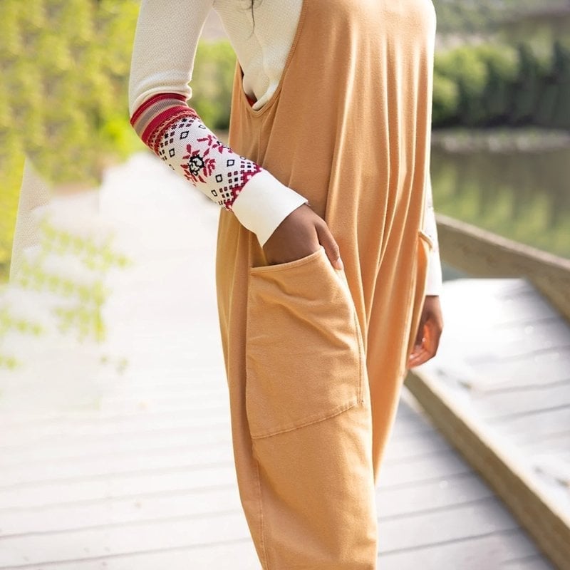 Owronline - Wide Leg Jumpsuit with Pockets