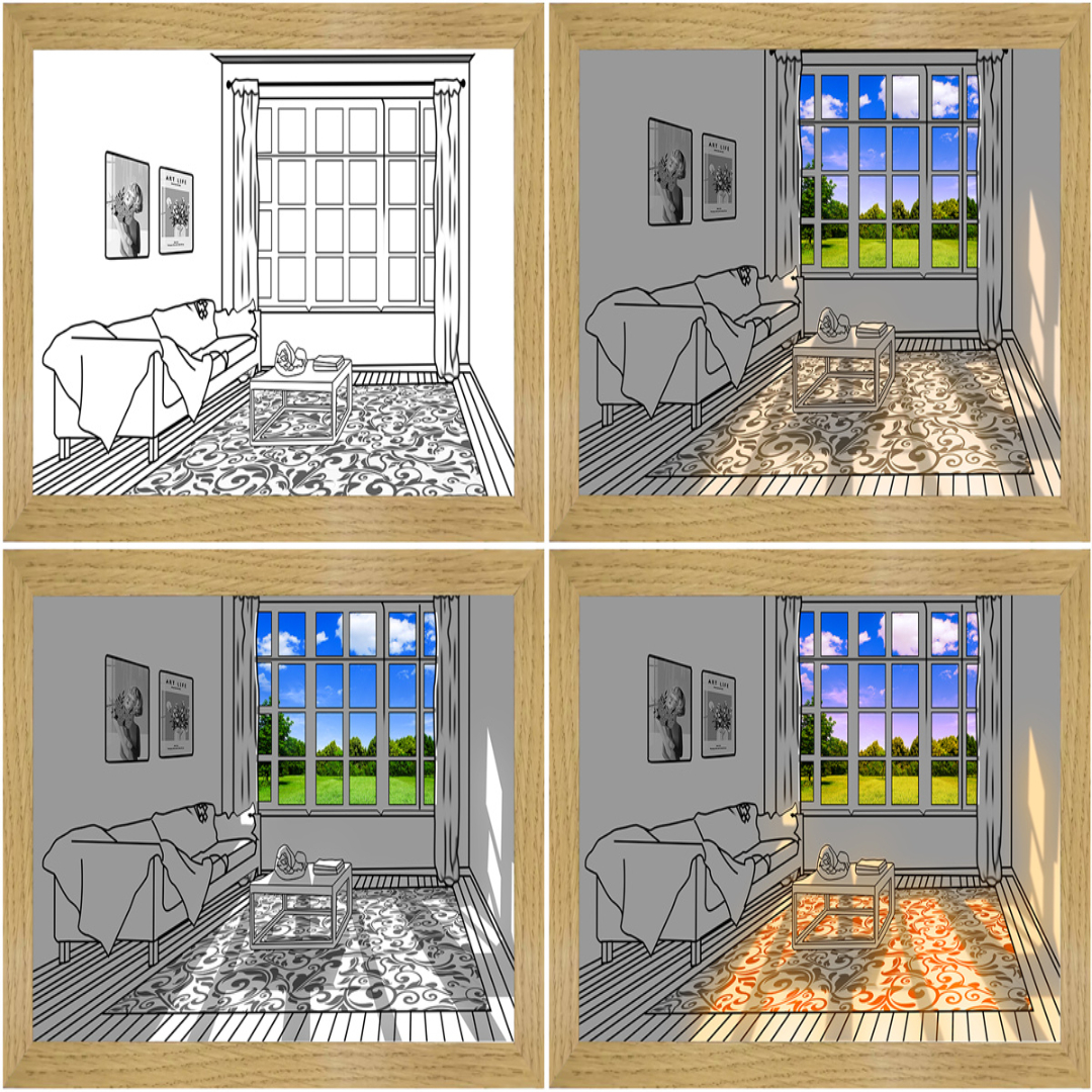 š„Last day! š„Special sale - Creative DIY Sunlight Painting Night Light - owronline