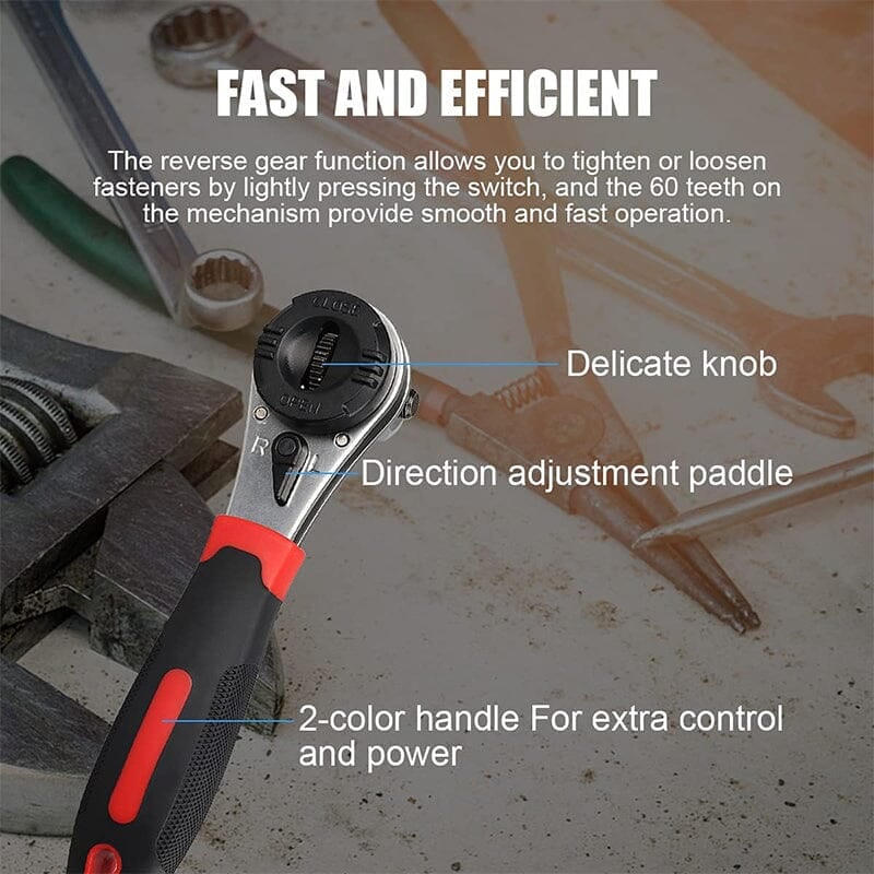Owronline - Adjustable Ratchet Wrench