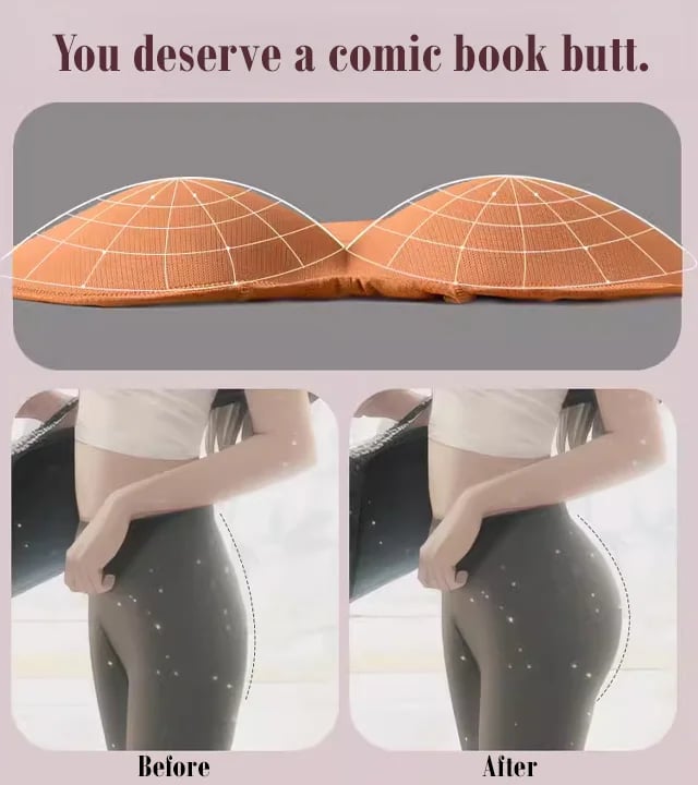 Owronline - Latex False Buttocks Square Angle Underwear