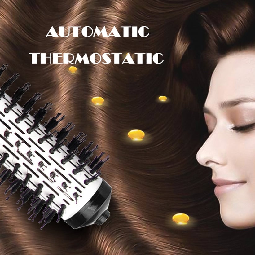 Owronline - The Hair Wizard, All-in-One Styler for Drying, Curling, and Straightening Hair