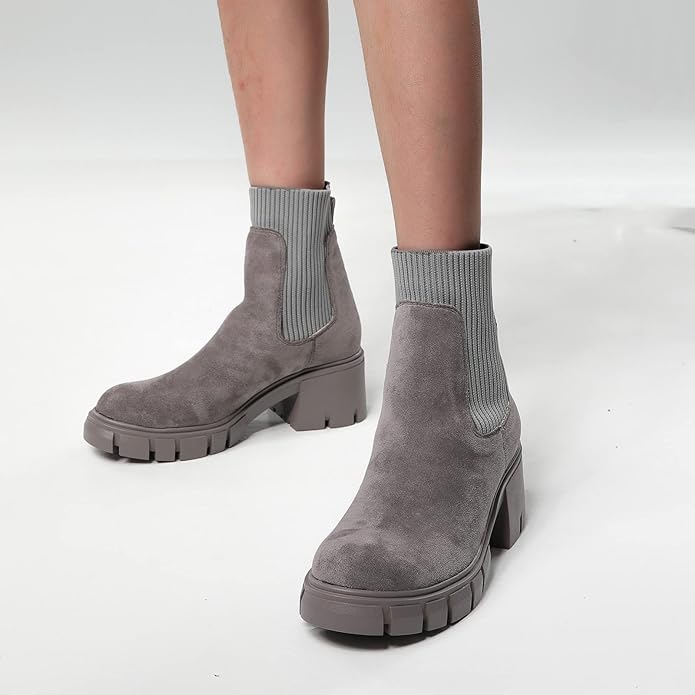 New Autumn And Winter Suede Boots