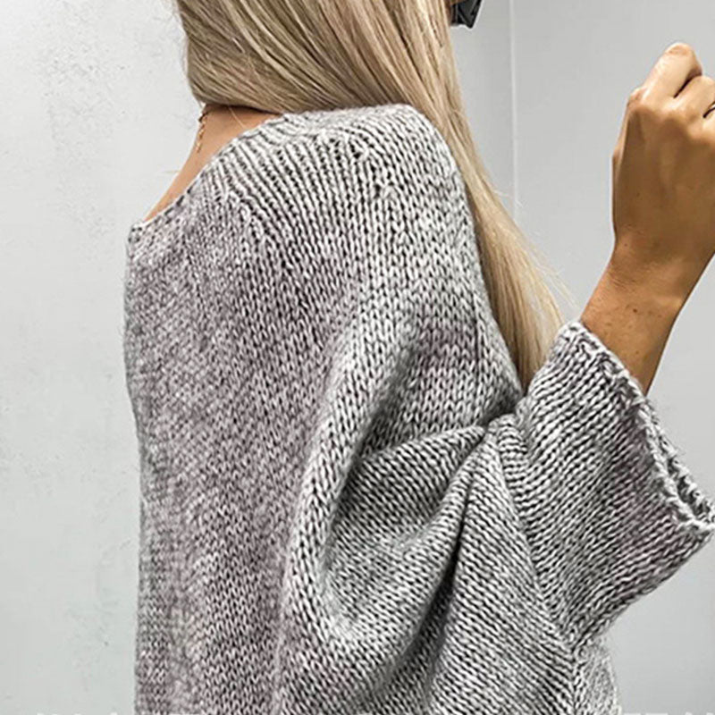šHOT SALEš Womenās Elegant Knitted Cape Sweater