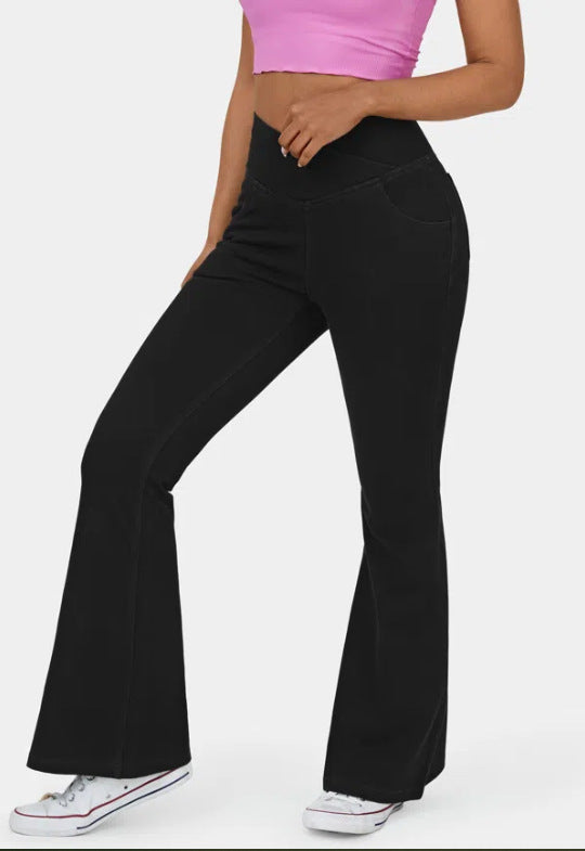 Owronline - Magic High Waisted Flare Pants