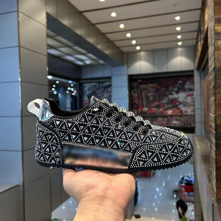 💥Owronline👟Diamond-encrusted Sneakers for Men