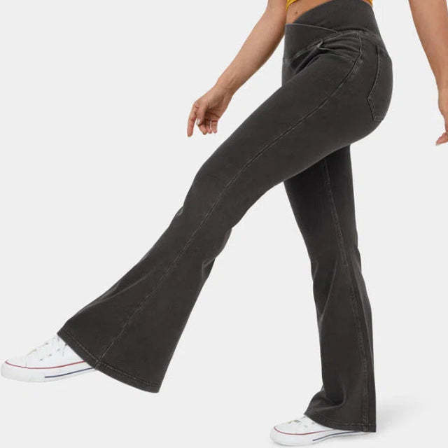 Owronline - Magic High Waisted Flare Pants
